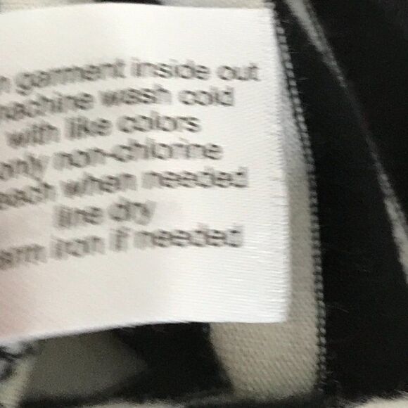 Lane Bryant Striped Love Tee Women's Plus 14/16 Stretch Ruched-Sleeve Scoop Neck - Picture 8 of 10